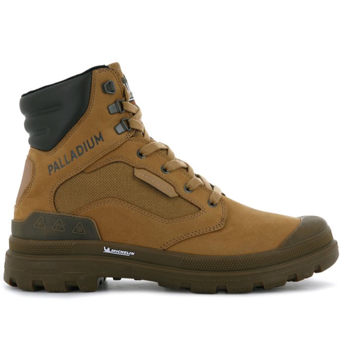 Pánské Boty Palladium Pampa X Tech WPN Hnědé | CZ JQV-94P